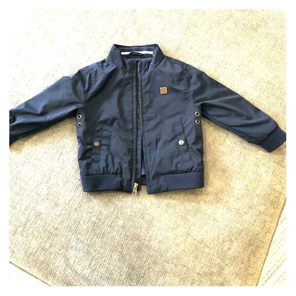 Janie and jack navy blue jacket 18-24 months